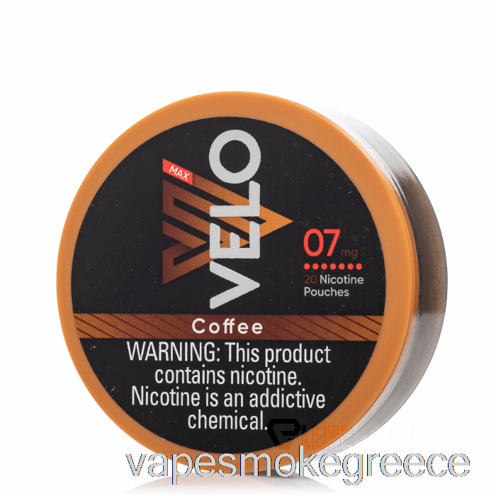 Vape Greece Velo πουγκάκια νικοτίνης - καφές 7mg